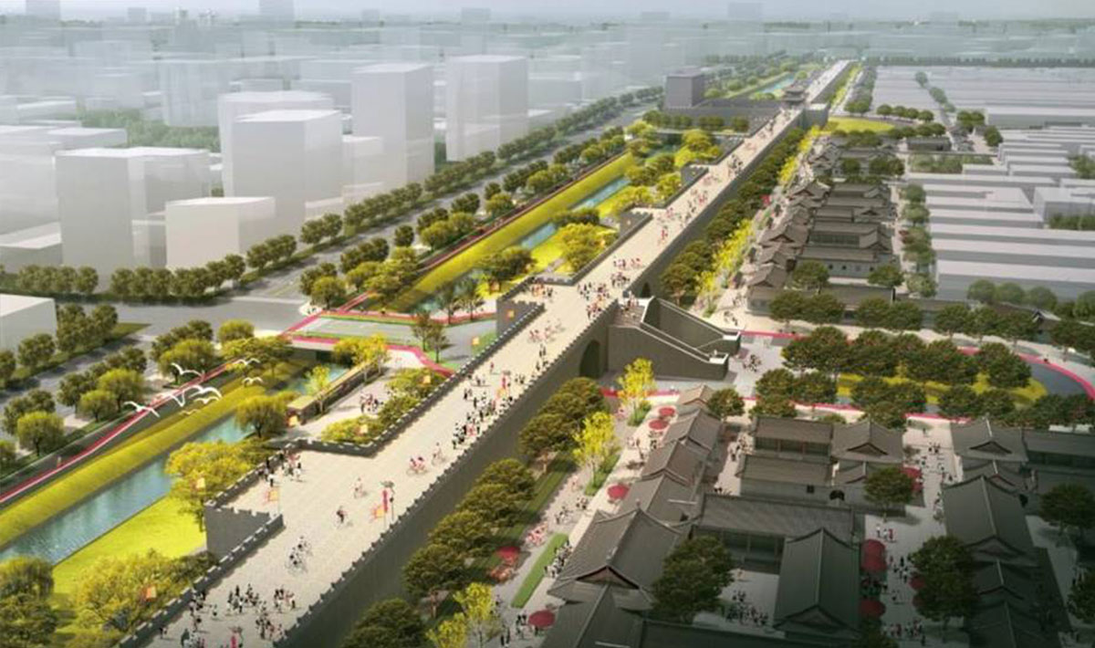 陕西西安·城墙、古都绿道修建性详细规划设计